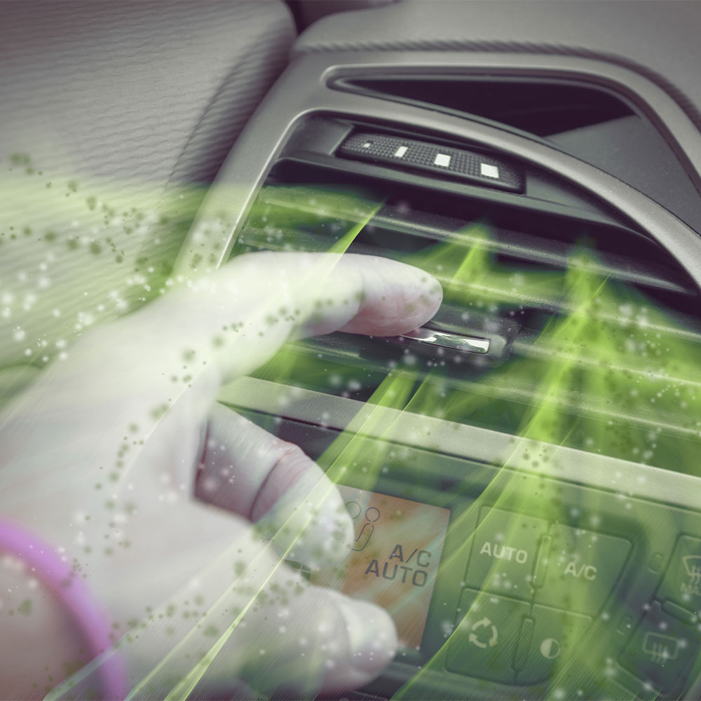 박테리아에 오염된 공기