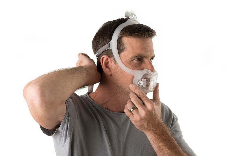 풀페이스 마스크: 3단계